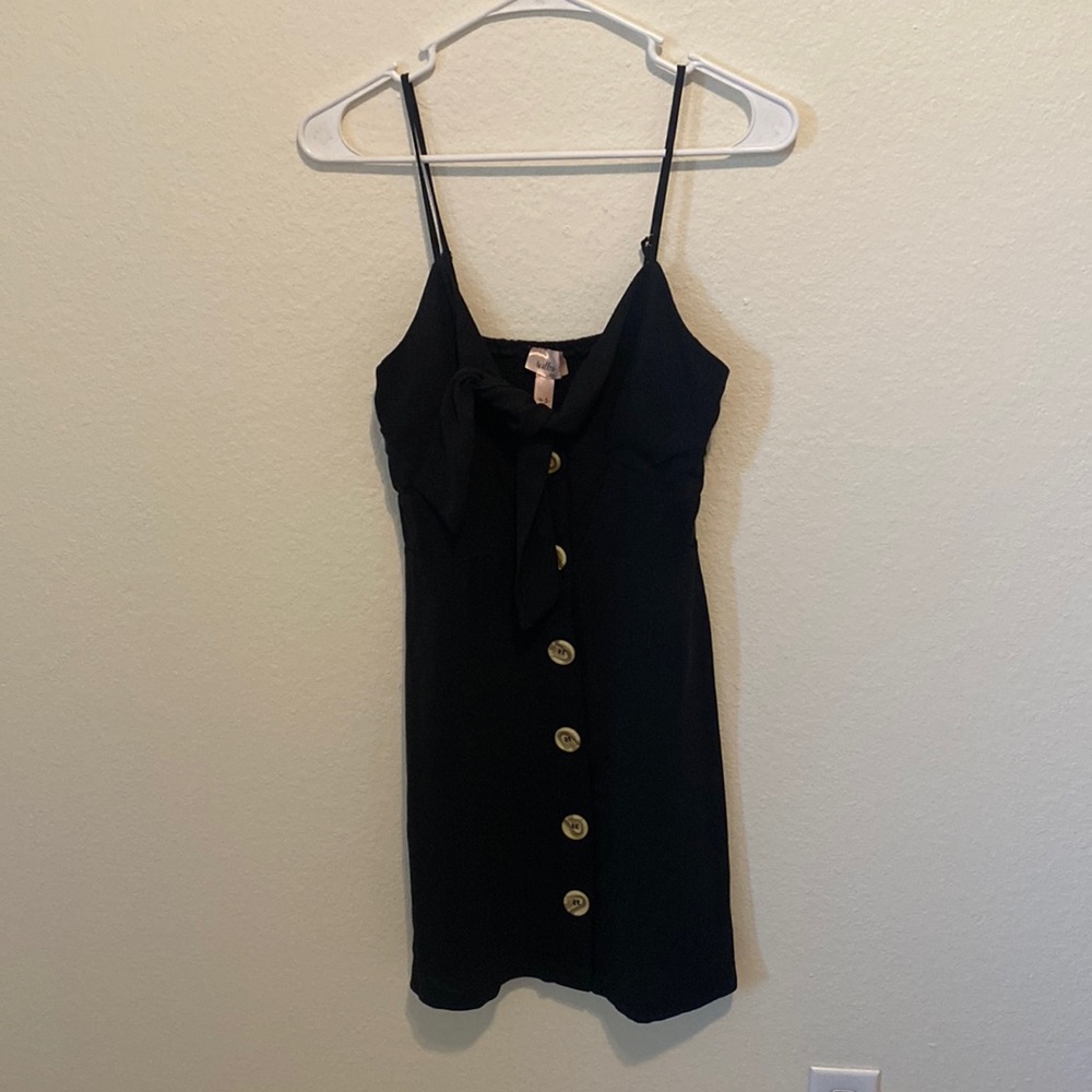 Black sun dress